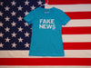 Women's FAKE NEWS T-Shirt / Premium Cotton-Poly Blend