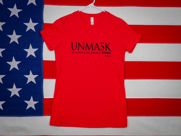 Women's Unmask T-Shirt / 100% Cotton